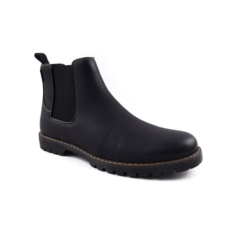 Chap s Men s Lug Sole Chelsea Boot Walmart