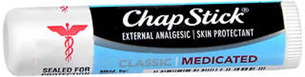 ChapStick Classic Medicated  Lip Balm 0.15 oz - 12 ct