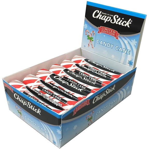 ChapStick Limited Edition Candy Cane, 12-Stick Refill Pack