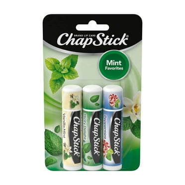 ChapStick Mint Lovers Collection Lip Balm Tubes Variety Pack - 0.15 Oz (Pack of 3)