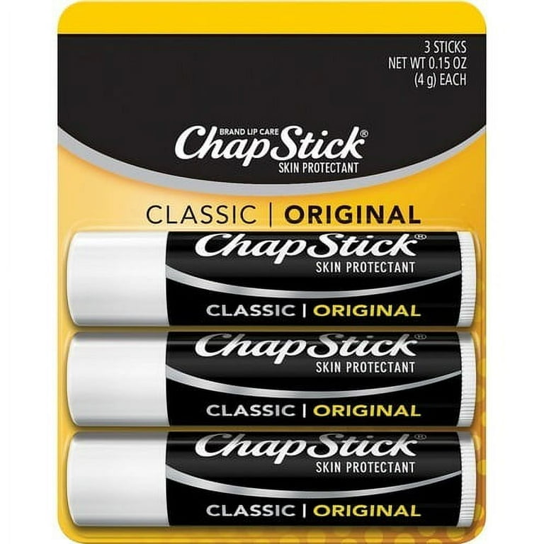 ChapStick Classic Original Lip Balm - Regular - Applicable on Lip - Skin - 1 Each ChapStick Classic Original Lip Balm - Regular - Applicable on Lip - Skin - 1 Each