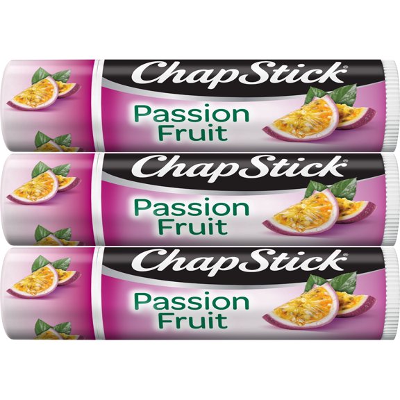 ChapStick Passion Fruit Lip Balm - 0.15 oz, 3 Count