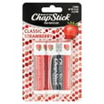 thumbnail image 1 of ChapStick Skin Protectant Lip Balm, Classic Strawberry, 0.15 oz, 3 pk, 1 of 7