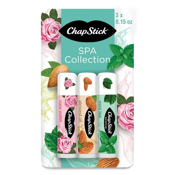 ChapStick Spa Collection Lip Balm Pack, 0.15 oz, 3 Pack