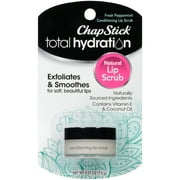 ChapStick Total Hydration Conditioning Lip Scrub Fresh Peppermint - 0.27 Oz