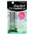 thumbnail image 1 of ChapStick Total Hydration (Cooling Peppermint Flavor, 0.12 Ounce) Flavored Lip Balm Tube, 3 in 1 Lip Care, Contains Omegas 3 6 9, 1 of 11