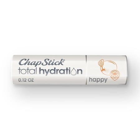 ChapStick Total Hydration Essential Oils Happy Orange + Lemon Lip Balm Tube - 0.12 Oz