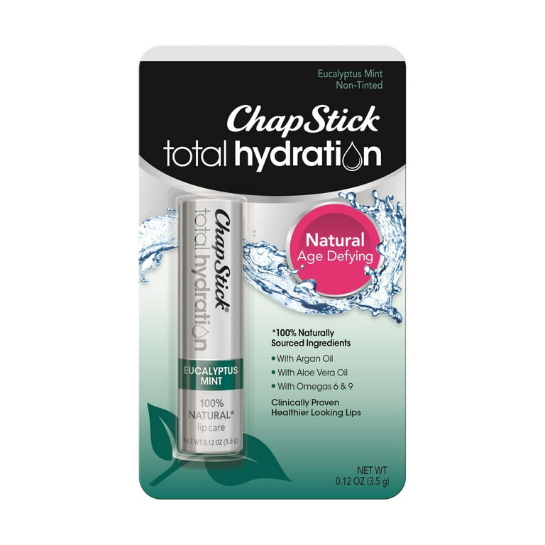 ChapStick Soothing Brand Total Hydration Eucalyptus Mint Lip Balm