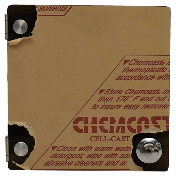 Chaparral Boat Access Door 5881060015 | Teak Isle Smoke Acrylic 9 1/2 Inch