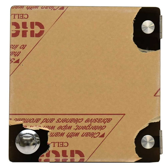 Chaparral Boat Access Door 5881060016 | Teak Isle Smoke Acrylic 9 1/2 Inch