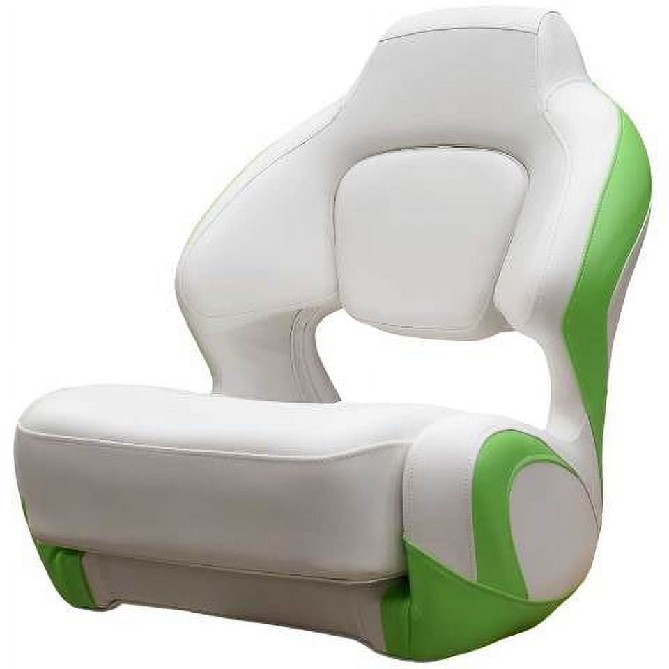 Chaparral Boat Captains Helm Seat 31.00591 H2O White Lime Green