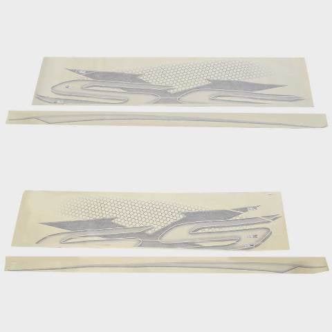 Chaparral Boat Decal Kit 14.00392 | SSX 236 Crystal Black Gray (4PC)