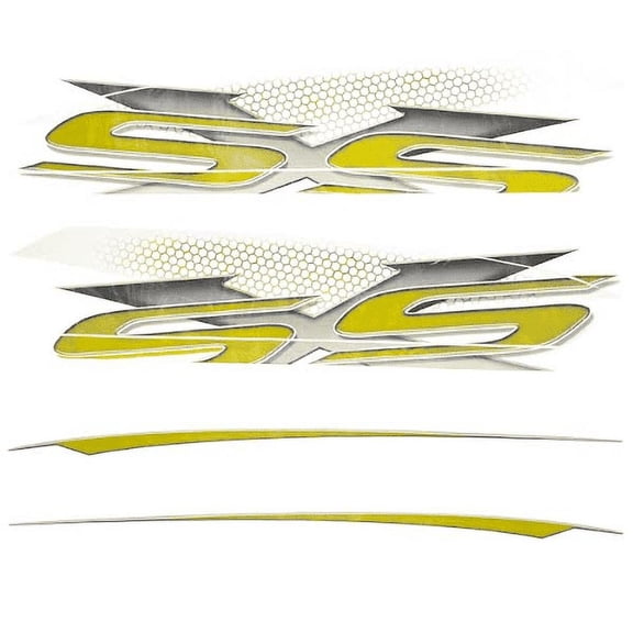 Chaparral Boat Graphic Decal Stickers | 276 SSX Crystal Yellow (Kit)