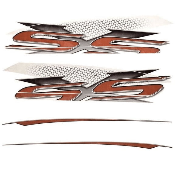 Chaparral Boat Graphic Decals | 276 SSX Carbon Copper (Set of 4)