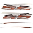 thumbnail image 1 of Chaparral Boat Graphic Emblem Decal Stickers | 256 SSX Crystal (Set of 4), 1 of 3