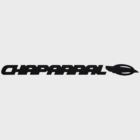 Chaparral Boat Logo Decal 14.01985 | Vortex Black 2018 Sticker