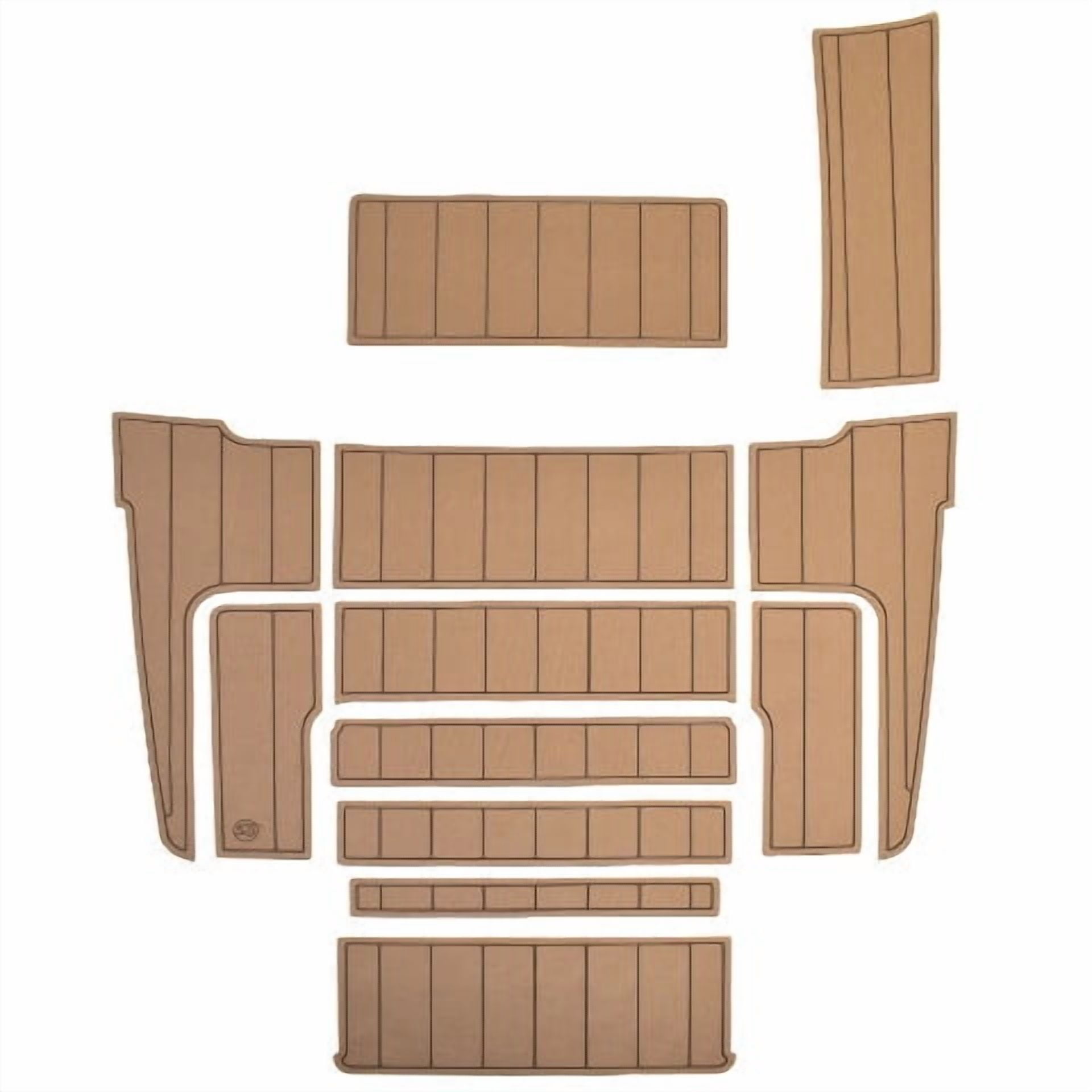 Chaparral Boat Non-Skid Deck Mats 60.00629 | SeaDek 2022 30 Surf (Kit ...