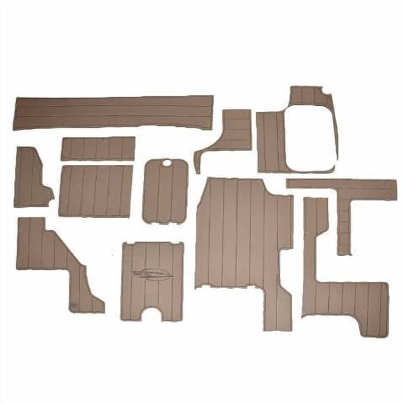 Chaparral Boat Non-Skid Deck Mats 60.00641 | 2022 347SSX Snap-In (Kit)
