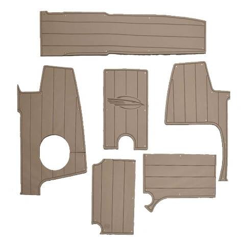 Chaparral Boat Non-Skid Deck Mats 60.00729 | 2023 247 SSX (Set of 6)