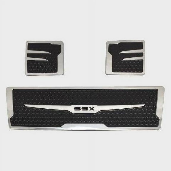 Chaparral Boat Raised Decals | SSX Glove Box Emblems (Set of 3)