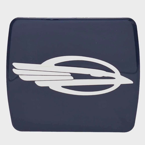 Chaparral Boat Raised Emblem Decal 14.00361 | Dark Blue Dash Plaque Sticker