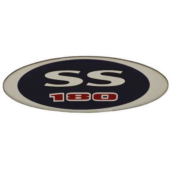 Chaparral Boat Raised Emblem Decal U18416-01 | SS 180 Sticker Dark Blue Silver