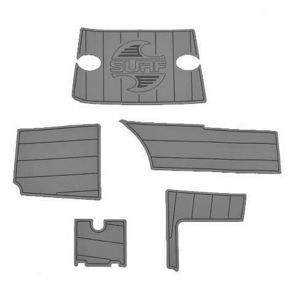 Chaparral Boat Swim Mats 60.00477 | 20 Surf Gray (Set of 5)