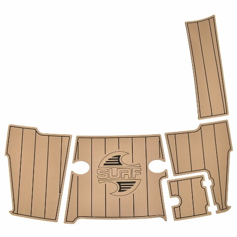 Chaparral Boat Swim Platform Mats 60.00291 | Surf Beige (Set of 5)