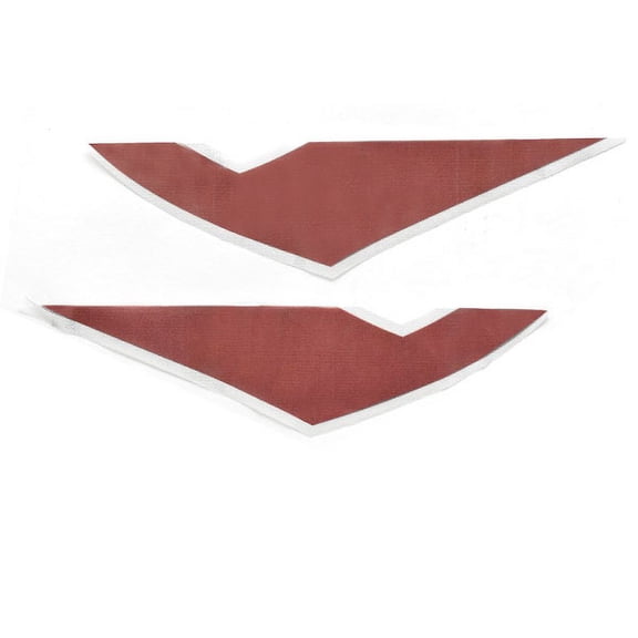 Chaparral Boat Windshield Decals 1400967 | 244 Xtreme Red (Set of 2)