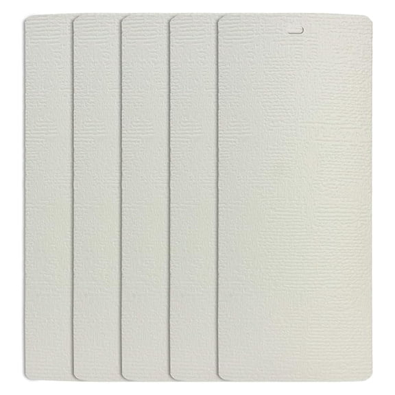 Chaparral Vertical Blind Slats Replacements Gray 58.5" Window 5 Pack