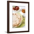 thumbnail image 1 of Chapatti Roti or Flat Bread, Curry Chicken and Dhal Indian Food on Dining Table, Framed Art Print Wall Art by szefei Sold by Art.Com, 1 of 6