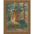 thumbnail image 1 of Chapel 24x20 Gold Ornate Wood Framed Canvas Art by Ivan Grohar, 1 of 2