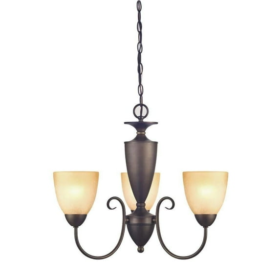 Chapel Hill 3-Light Oil Rubbed Bronze Chandelier