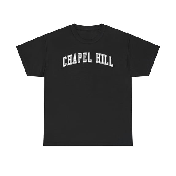 Chapel Hill North Carolina NC Shirt Gifts Tshirt Crew Neck Short Sleeve
