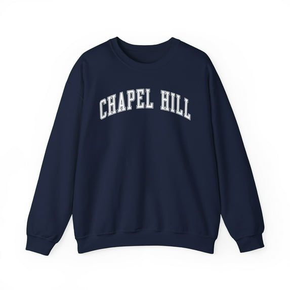 Chapel Hill North Carolina NC Sweatshirt Gifts Crew Neck Shirt Long Sleeve