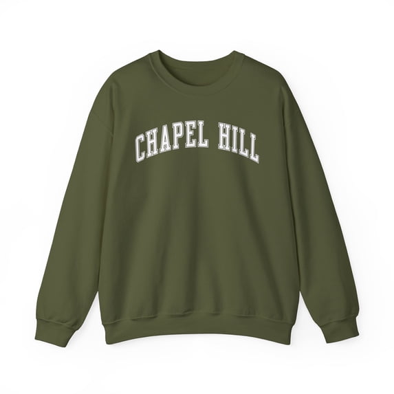Chapel Hill North Carolina NC Sweatshirt Gifts Crew Neck Shirt Long Sleeve