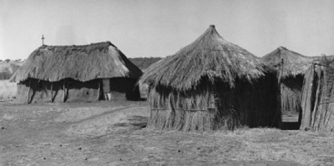 Chapel in a village Zimbabwe Canvas Art - (18 x 24)
