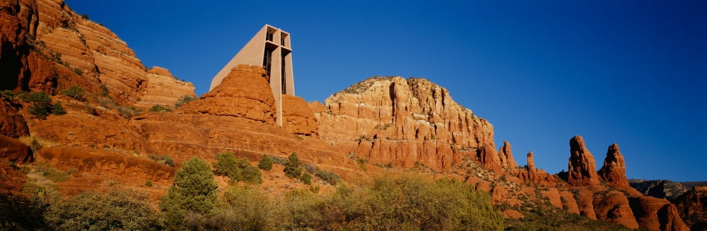 Chapel of the Holy Cross Sedona Arizona Canvas Art - Panoramic Images (36 x 12)