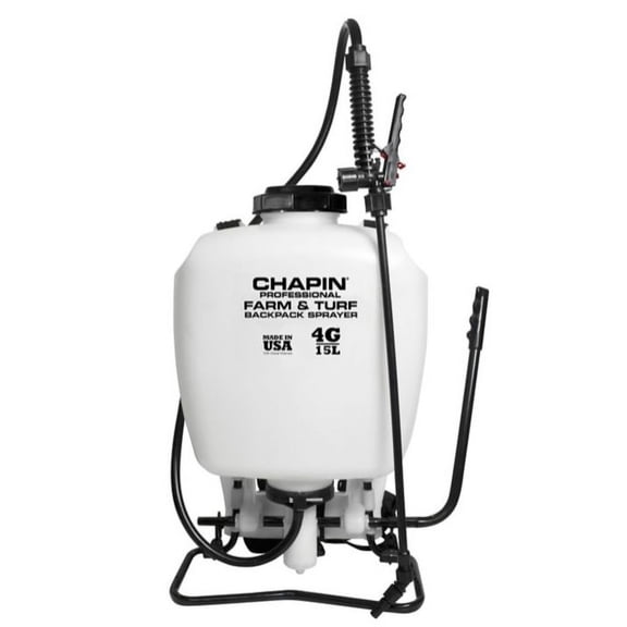 Chapin 60104 Backpack Lawn Sprayer 4 gal. Polyethylene 60 PSI