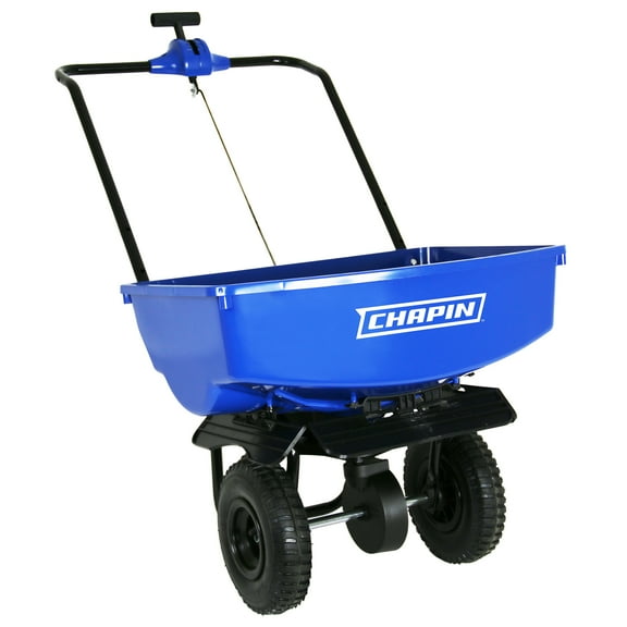 Chapin 8003A: 70-Pound Residential Broadcast Salt Spreader with Baffles