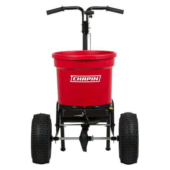 Chapin 82050C: 70-pound Poly Hopper Contractor Turf Spreader