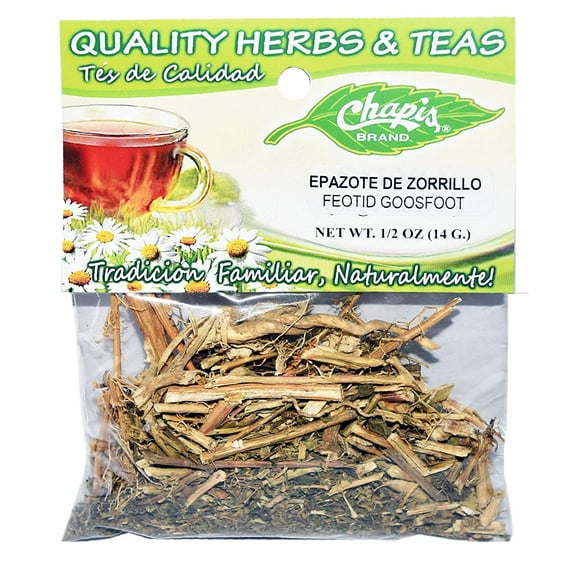Chapis Tea/ Hierba Epazote de Zorrillo - Dried Natural Herbs Net Wt. 1/2 oz. (14 g) (3 Pack)