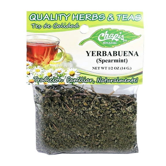 Chapis Tea/Hierba Yerba Buena-Dried Natural Herbs ( Net Wt.1/2 oz. (14 g) (3 Pack)