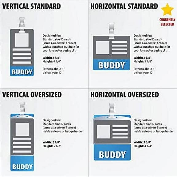 Chaplain Heavy Duty Horizontal Pink (50 Pack) - Spill & Tear Proof Cards - 2 Sided USA Printed Quick Role Identifier ID Tag Backer by BadgeZoo