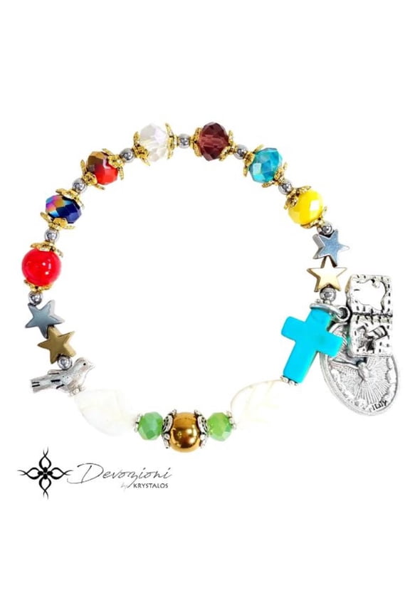 Chaplet Bracelet HOLY SPIRIT NEW Rosary Bracelet Devotional Worship