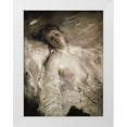 thumbnail image 1 of Chaplin, Charles 15x18 White Modern Wood Framed Museum Art Print Titled - A Girl from the Follies Bergere, 1 of 4