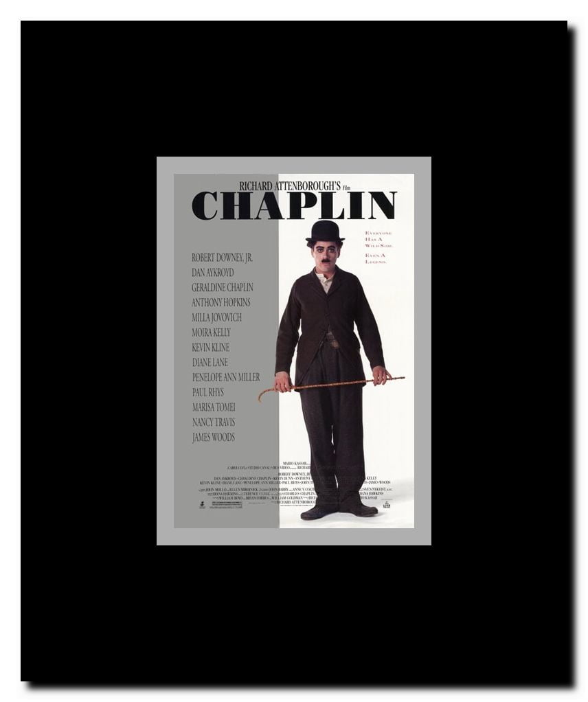 Chaplin Framed Movie Poster