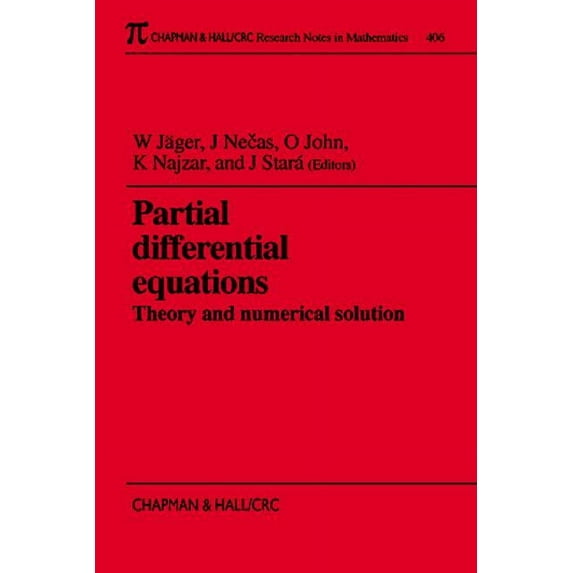 Chapman & Hall/CRC Research Notes in Mat Partial Differential Equations: Theory and Numerical Solution, (Paperback)