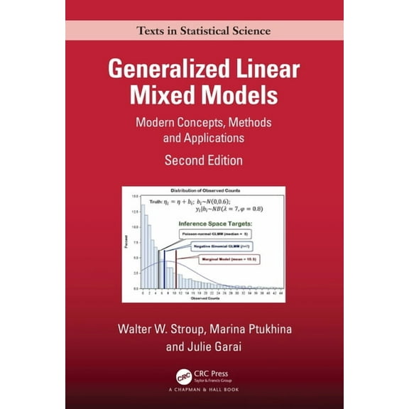 Chapman & Hall/CRC Texts in Statistical Generalized Linear Mixed Models: Modern Concepts, Methods and Applications, (Hardcover)