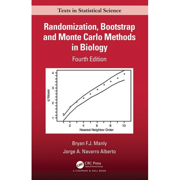 Chapman & Hall/CRC Texts in Statistical Randomization, Bootstrap and Monte Carlo Methods in Biology, (Hardcover)